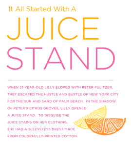 Lilly Pulitzer: It all started with a juice stand